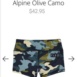 Alpine Camo Fleo Shortd